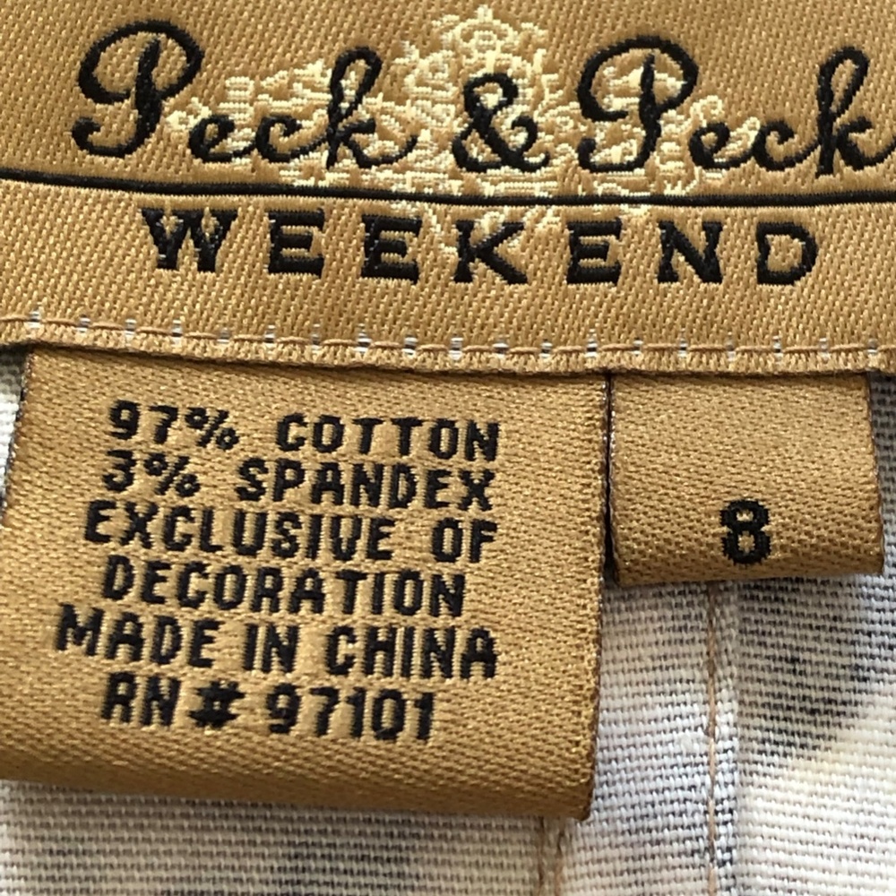 Peck & Peck Weekend Animal print jacket size 8 - Picture 5 of 5